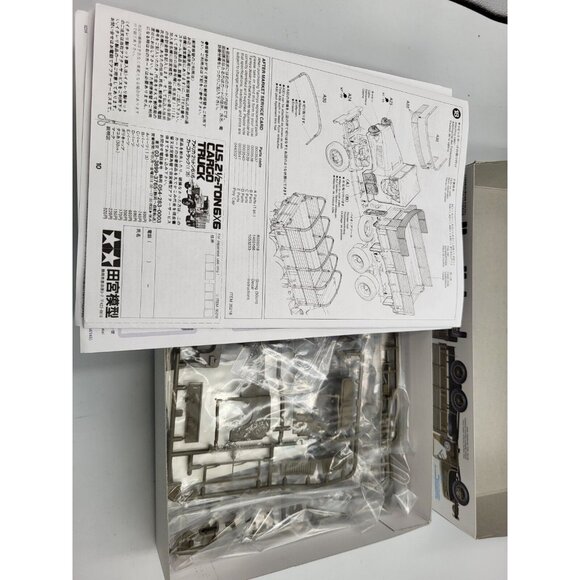 US Army 2 1/2 Ton 6X6 Cargo Truck, WWII, 1/35 Tamiya No.218, 1:35 MO3 NIB - Picture 6 of 6